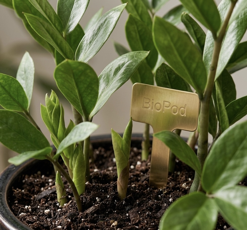 A healthy, thriving houseplant